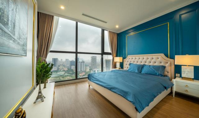 Cho thuê căn 2 ngủ tầng 19 chung cư Vinhomes SkyLake đầy đủ đồ view HỒ