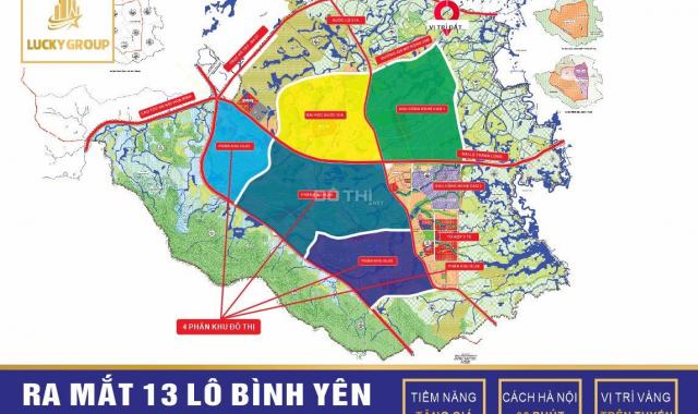 Bán đất xã Bình Yên, Thạch Thất, Hà Nội, 60m2, giá 1.3 tỷ