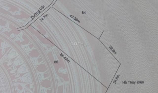 Bán 2 lô đất giáp hồ tăng lãi nhanh, diện tích lớn hơn sổ, xã Hà Mòn, Đắk Hà, Kon Tum