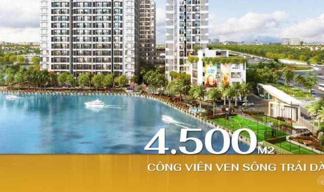 Căn hộ MT ven sông quận 9, chỉ từ 34 triệu/m2, TT 30% đến nhận nhà CK 3 - 5%. Hotline: 0792081989