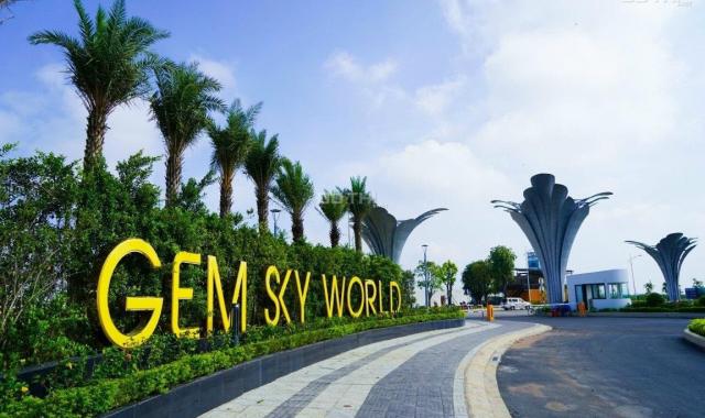 Nhà phố Gem Sky World 100m2 liền kề sân bay Long Thành, vay NH 70% ân hạn lãi gốc 2 năm