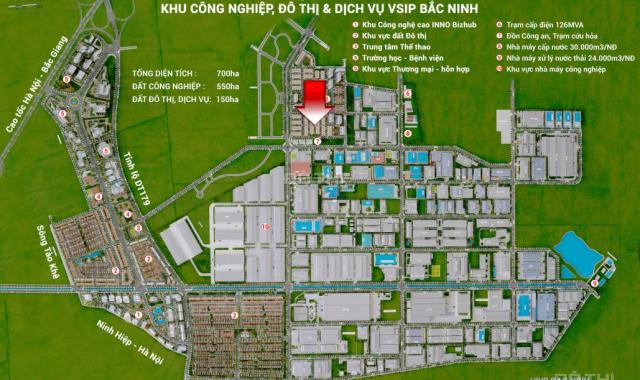 Bán nhà mặt đường 179 khu VSIP Bắc Ninh DT 90m2 x 4T MT 5m giá 8,9 tỷ LH 0982824266