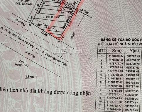 Bán đất tại Xã Hưng Long, Bình Chánh, Hồ Chí Minh diện tích 295.3m2