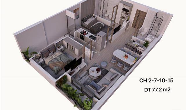 Bán căn ngoại giao F1012 2PN - 75.9m2 dự án Feliz Homes ban công Đông Nam ký trực tiếp CDT 2,9 tỷ