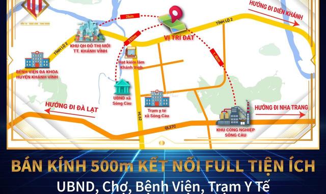 Bán đất tại đường Tỉnh Lộ 2, xã Sông Cầu, Khánh Vĩnh, Khánh Hòa