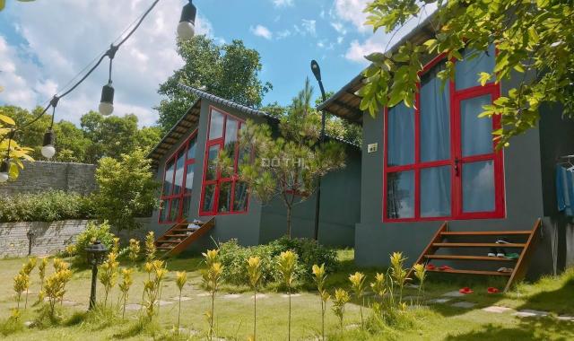 Cần bán 2100m2 đất đã có sẵn khuôn viên nghỉ dưỡng chỉ việc xách vali về ở, tại Vân Hòa, Ba Vì