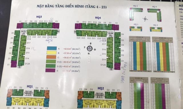 Bán căn hộ HQC Nguyễn Văn Linh - Bình Chánh, 55m2, 2pn, giá 1 tỷ