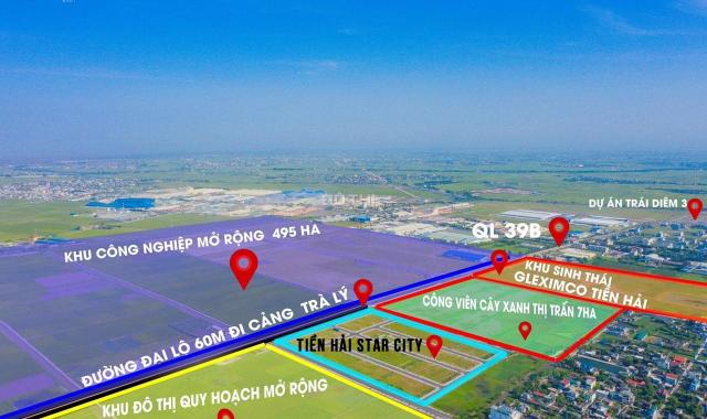 Đất nền khu công nghiệp Tiền Hải Thái Bình, sổ đỏ, đón sóng cao tốc x3, giá chỉ 1,7 tỷ