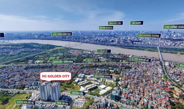 Bán CH cao cấp HC Golden City 3PN - 82m2 view Sông Hồng, Quà 50tr + CK 4% + HTLS 0% 12 Tháng