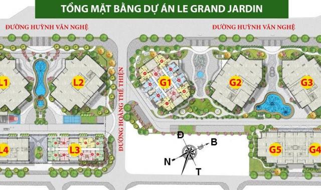Le Grand Jardin - Căn 2PN giá chỉ 1,7 tỷ