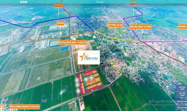 Đất nền KCN Tiền Hải - Thái Bình chỉ từ 1,7 tỷ/lô