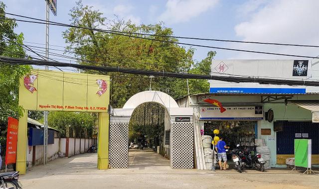 Bán nhà đất mặt tiền Nguyễn Thị Định Bình Trưng Tây 287.5m2