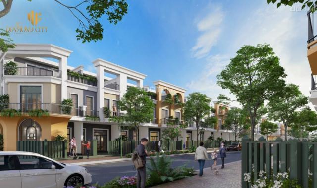 Bán đất nền dự án tại dự án Quốc Linh Diamond City, Đức Hòa, Long An diện tích 90m2 TT 630 triệu