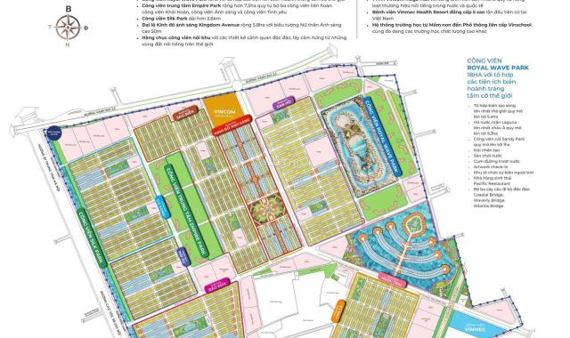 Bán shophouse Sao Biển SB7 - 132 The Empire, 98m2, 5 tầng, MT 7.5m, kinh doanh đỉnh, nhỉnh 11 tỷ