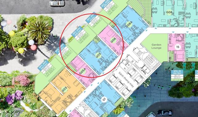Bán căn hộ sân vườn siêu rộng 2PN-2WC 98m2, tòa Sky Forest 2 - KĐT Ecopark, 3.3 tỷ