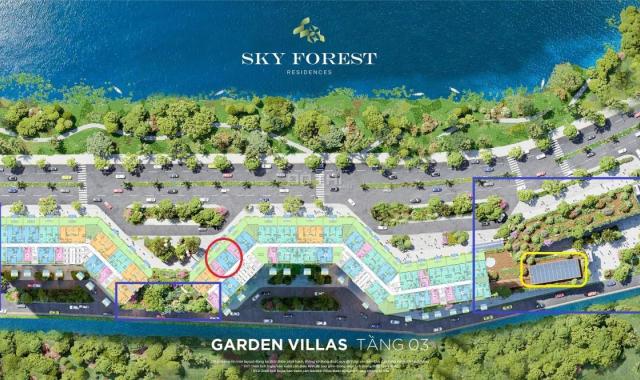 Bán căn hộ sân vườn siêu rộng 2PN-2WC 98m2, tòa Sky Forest 2 - KĐT Ecopark, 3.3 tỷ