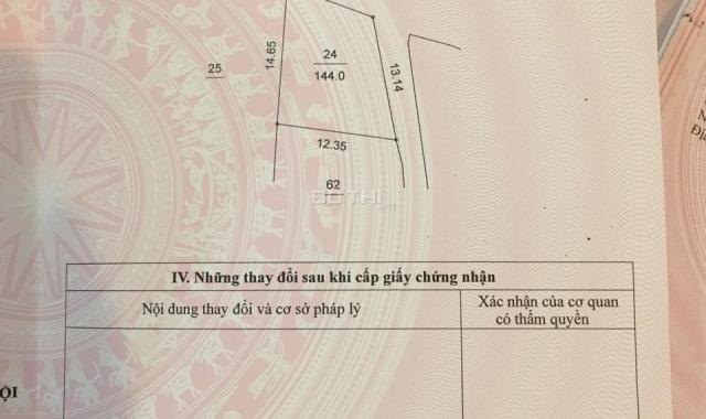 Bán đất tại đường Giang Lẻ, phường Biên Giang, Hà Đông, Hà Nội diện tích 144m2 giá 59,9 tr/m2