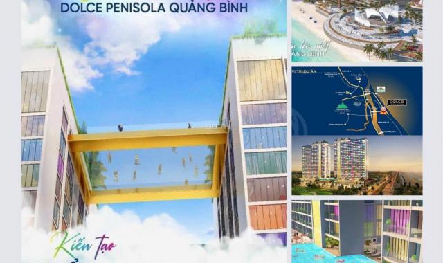 Chỉ 40tr/m2 đầu tư khu ks nghỉ dưỡng 6 sao Dolce Penisola Quảng Bình, sinh lời 25%/năm 0965834565