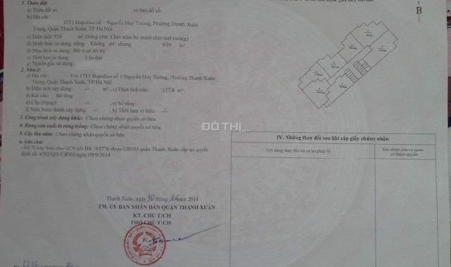 Bán giá tốt, chung cư Hapulico tòa 17T1 Nguyễn Huy Tưởng, Thanh Xuân, 118m2, 3PN