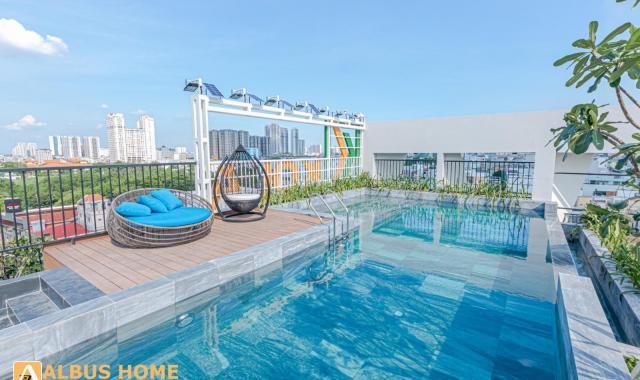 Cho thuê căn hộ dịch vụ Q7 tọa lạc Phú Mỹ Hưng, có hồ bơi, gần DH RMIT, TDT, 0797186878 (Chi)