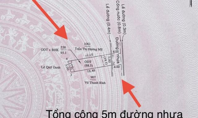 Bán đất tại 1/đường Nguyễn Bình (chợ K8), Phường Phú Lợi, Thủ Dầu Một, Bình Dương 95 m2 giá 3.1 tỷ