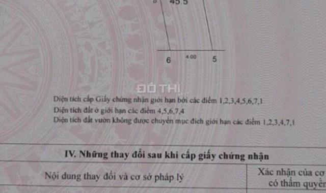 Bán 45.5m2 sẵn nhà tại Nguyên Khê - Taxi đỗ cửa, 20m ra bìa làng