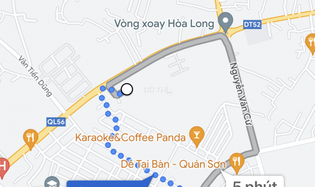 Bán lô đất đường Hùng Vương (Hoà Long) gần bệnh viện Bà Rịa