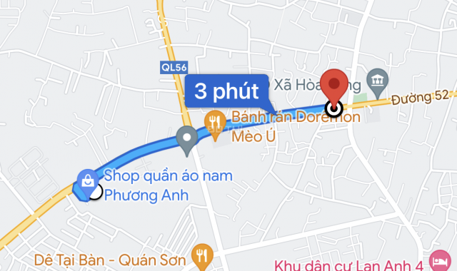 Bán lô đất đường Hùng Vương (Hoà Long) gần bệnh viện Bà Rịa