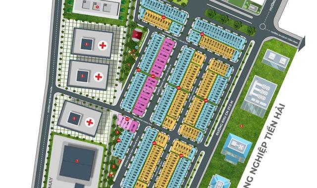 Đất nền 100% sổ đỏ tại Tiền Hải Center City, tiềm năng khu công nghiệp, CK lên đến 11%, HTLS 0%