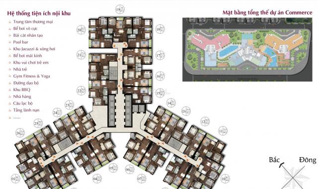 Cần bán căn góc Hoàng Huy Commerce, 72m2 bao giá thị trường, chỉ nhỉnh 2 tỷ