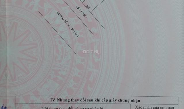 Bán đất đường Số 10 TT Văn Hóa Tây Đô, Cái Răng, Cần Thơ