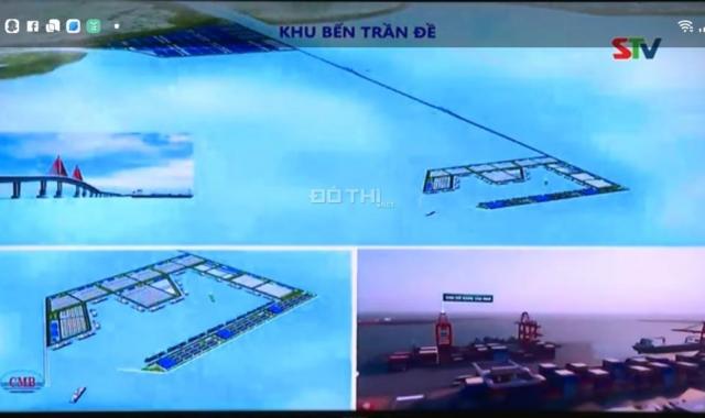 Chính chủ cần bán 30m mặt tiền Nam Sông Hậu nằm ngay dự án cảng nước sâu Trần Đề, Sóc Trăng