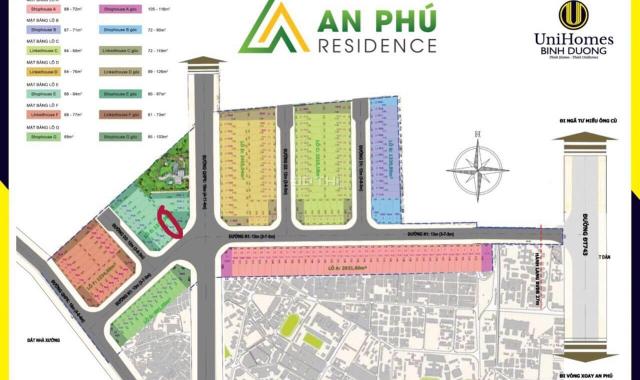 Bán đất tại phường An Phú, Thuận An, Bình Dương diện tích 68m2 giá 2.2 tỷ