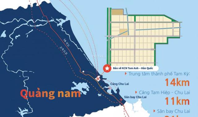 Bán đất có kho xưởng khu công nghiệp Tam Anh khu kinh tế mở Chu Lai Quảng Nam