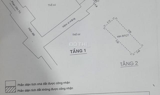 Bán nhà riêng tại đường Phan Văn Tịnh, Phường 11, Bình Thạnh, Hồ Chí Minh diện tích 30m2