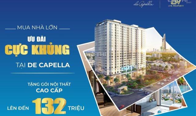 Bán căn 2 PN 75m2 De Capella Thủ Thiêm giá bán chủ đầu tư 4,348 tỷ full VAT - nhận nhà ở ngay