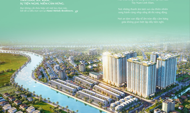 Mở bán chung cư cao cấp Melody Residences - Tập đoàn Hưng Thịnh, hỗ trợ lãi suất 0% 24 tháng