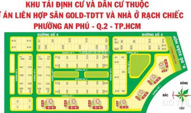 Bán đất sân golf Rạch Chiếc đường Đỗ Xuân Hợp đối diện Global City nền H18 (100m2) 20 tỷ