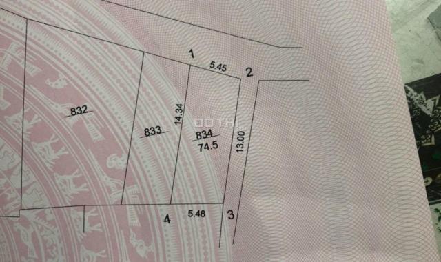Bán lô góc 74.5m2 trục chính thôn Trúc Động - Đồng Trúc cực xinh giá hơn 1 tỷ