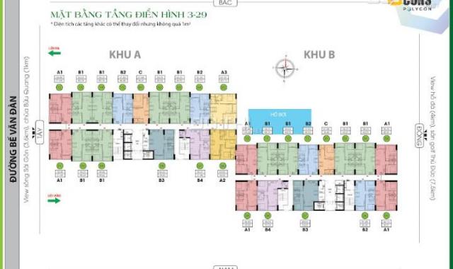 Bán căn hộ Bcons Polygon cách Phạm Văn Đồng 1km, 37 triệu/m2, 15% nhận nhà