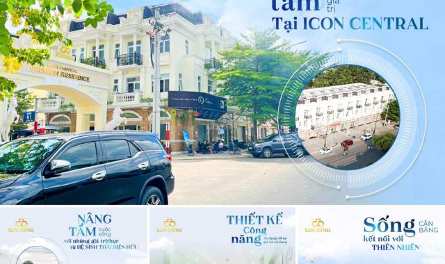 Bán nền đất có sổ đỏ KDC Icon Central, Dĩ An, Bình Dương, sang tên ngay, hỗ trợ vay ngân hàng