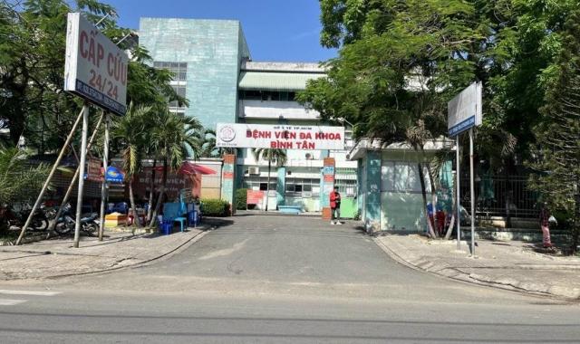 Bán 75.4m2 đất nằm gần bệnh viện quận Bình Tân, sổ riêng