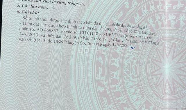 Bán đất tại đường 35, Xã Minh Trí, Sóc Sơn, Hà Nội diện tích 80m2 giá 8 triệu/m2