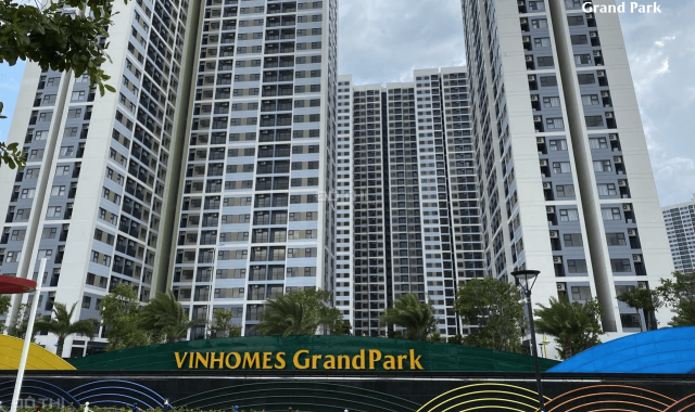 Bán căn hộ chung cư tầng 4, 2PN tại dự án Vinhomes Grand Park quận 9, Hồ Chí Minh