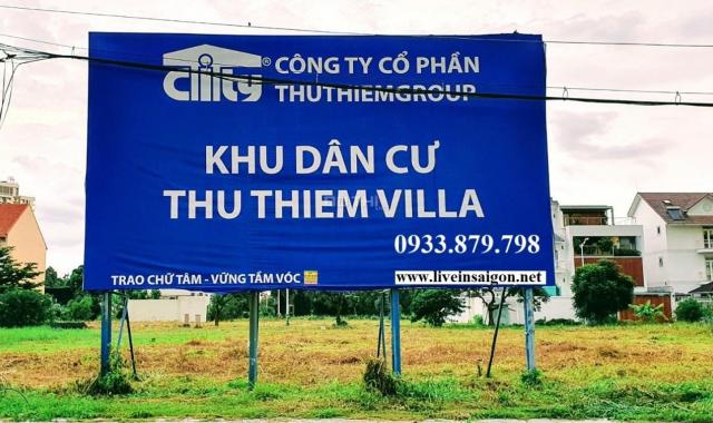 Bán đất nền dự án tại khu dân cư Thủ Thiêm Villa, Quận 2, Hồ Chí Minh
