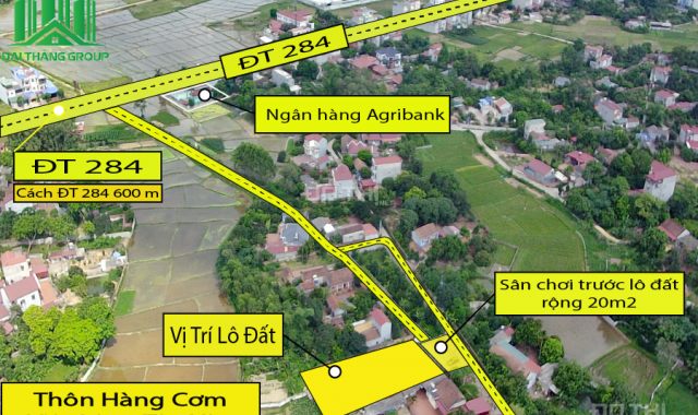 Bán đất tại Việt Lập Tân Yên Bắc Giang diện tích 397 m2, chỉ 2,5 tr / m2