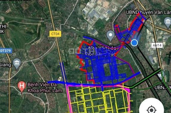 Bán đất tại xã Tân Quang, Văn Lâm, Hưng Yên diện tích 686m2 giá 40 triệu/m2