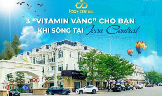 Bán gấp nền đất có sổ đỏ dự án Icon Central, gần chợ Thông Dụng, KCN VSIP 1, sang tên ngay