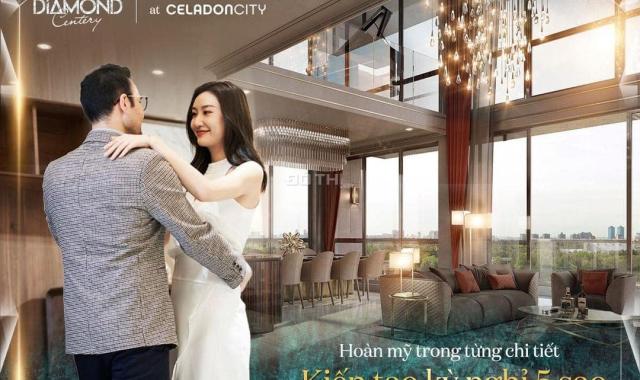 Căn 2PN 96m2 Diamond Centery Celadon City, trúng voucher 600tr, giá cực tốt để đầu tư