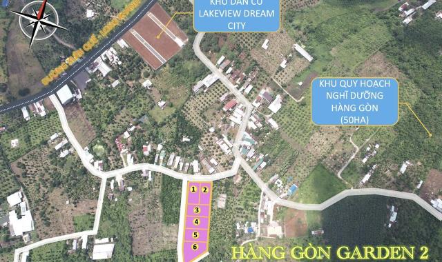 Bán 6 lô đất Hàng Gòn, diện tích 1000m2 sổ sẵn, ngay khu dân cư đông đúc